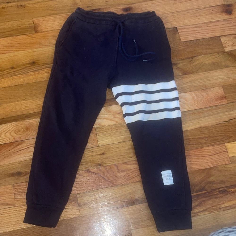 Thom Browne Kids Sweatpants